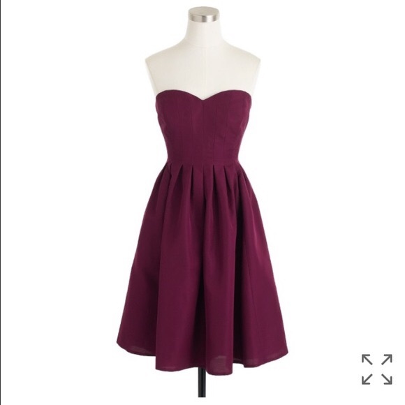 J. Crew Dresses & Skirts - J. Crew Burgundy Dress